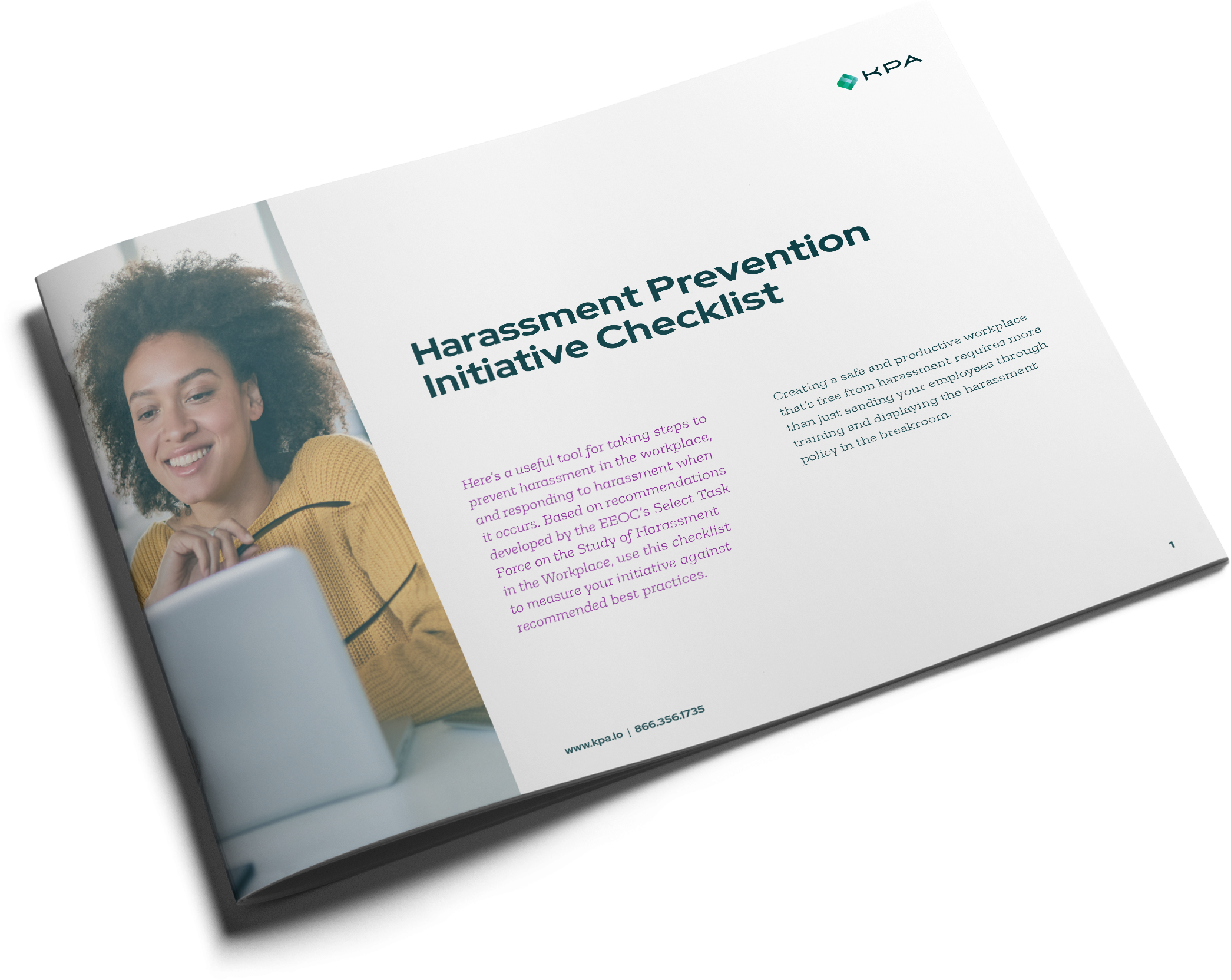 KPA - HR - Harassment Checklist Cover