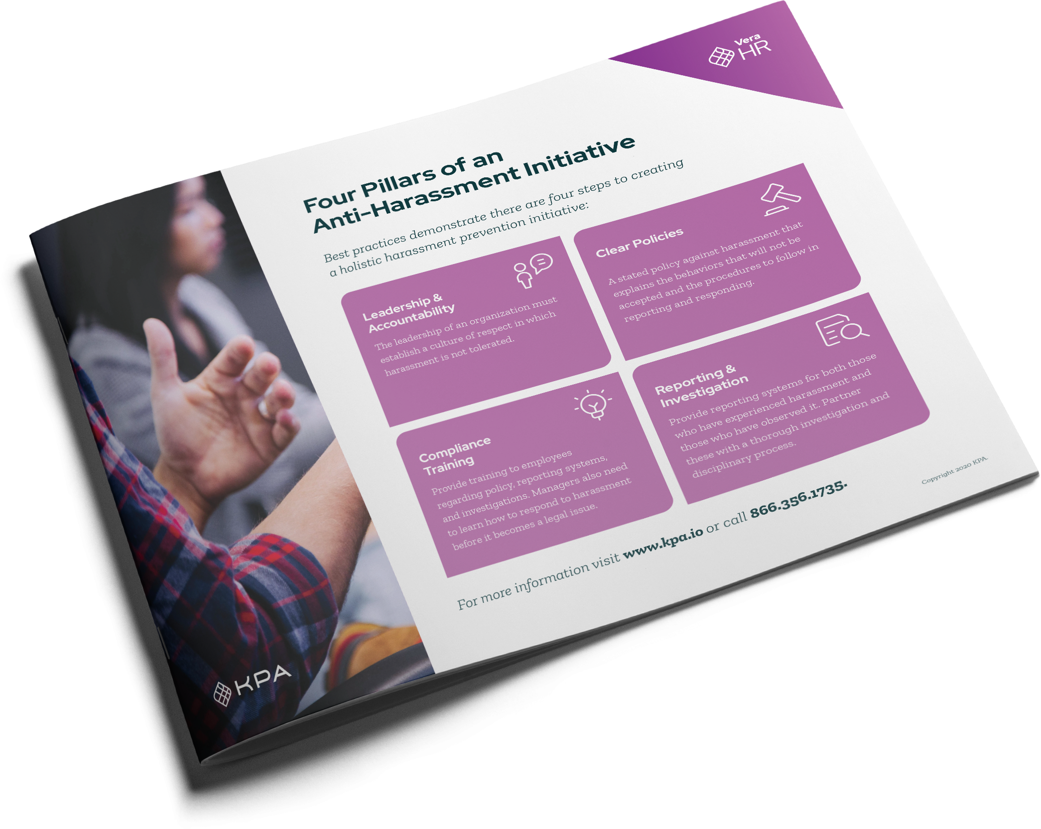 KPA - Harassment Prevention Cheat Sheet cover